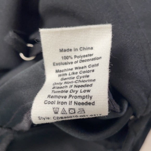 Avec Le Fille Black sleeveless fitted Jumpsuit Sz0 - Picture 12 of 13